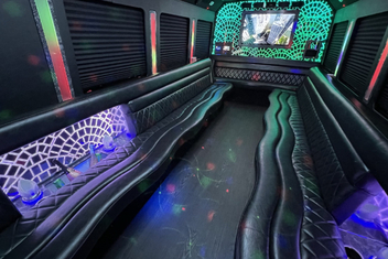 Mission Limo Bus Interior