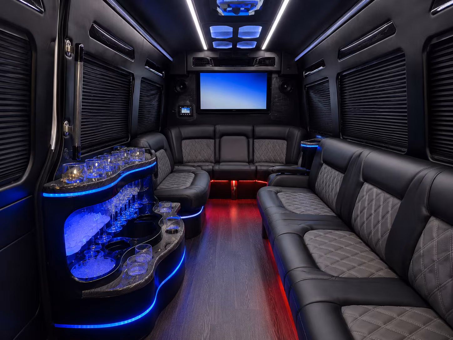 mission concert transportation onboard seating