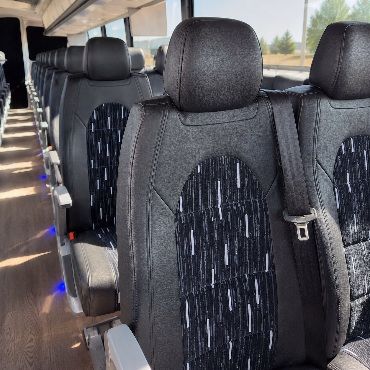 mission sporting event transportation onboard seating