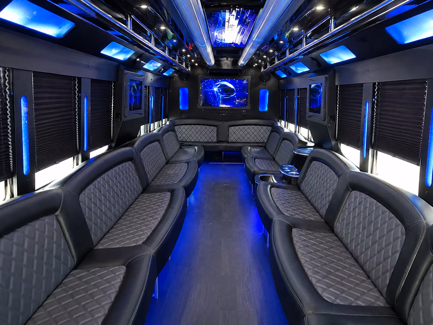 party buses for wine tours in mission with a built in bar